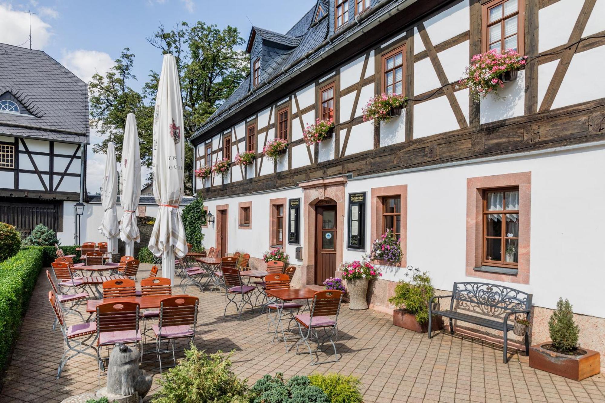 Hotel Folklorehof Chemnitz Ngoại thất bức ảnh