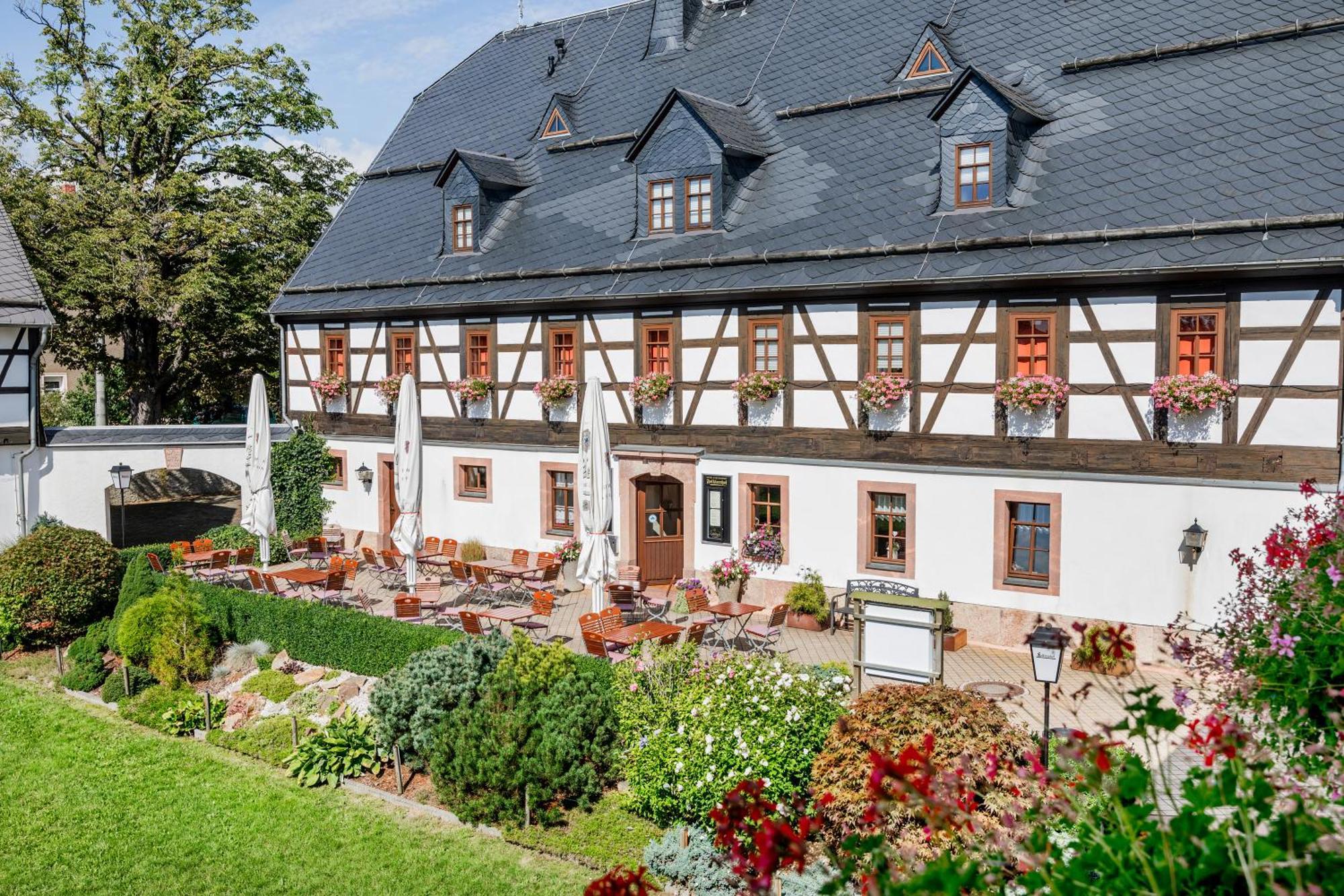 Hotel Folklorehof Chemnitz Ngoại thất bức ảnh
