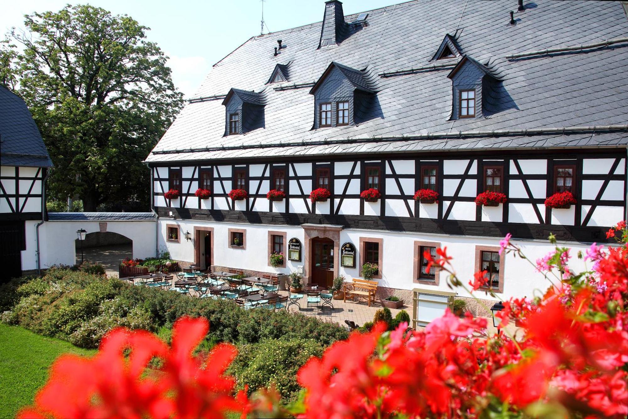 Hotel Folklorehof Chemnitz Ngoại thất bức ảnh